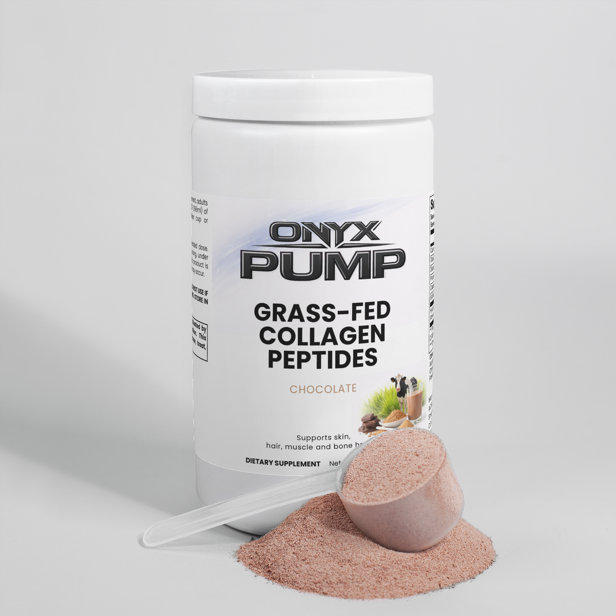 Grass-Fed Collagen Peptides Powder (Chocolate)